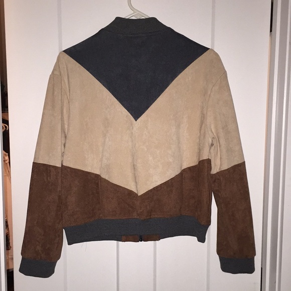 Women’s chevron bomber jacket size small - Picture 3 of 6